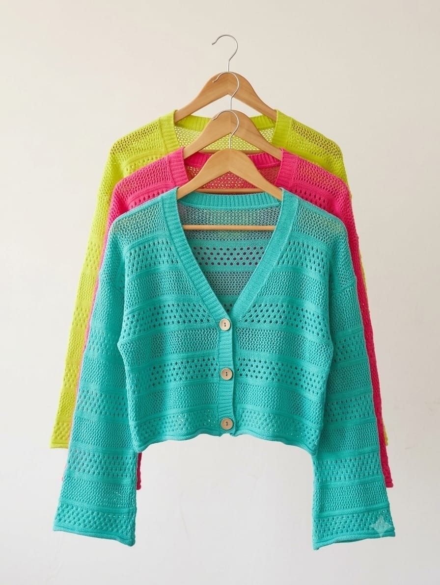 Cardigan Calado - Imagen 2