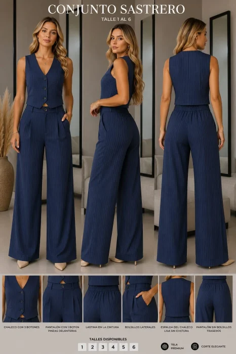 Conjunto Sastreros Rallados