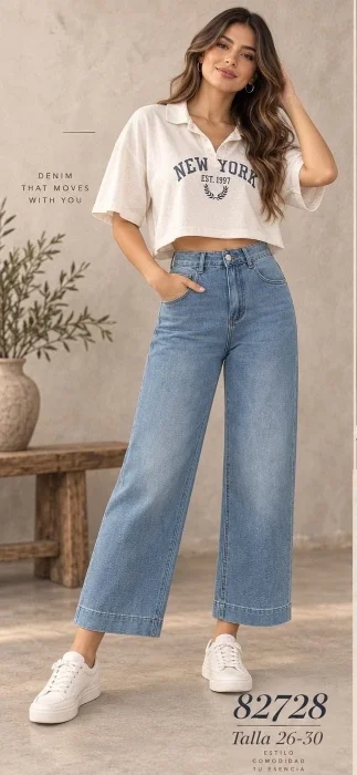 Pantalón Capri Jeans Importado