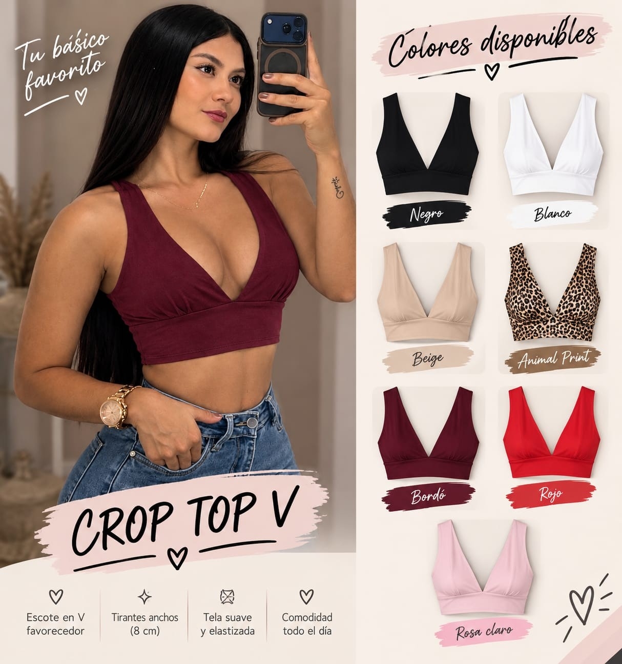 Crop Top V - Imagen 4