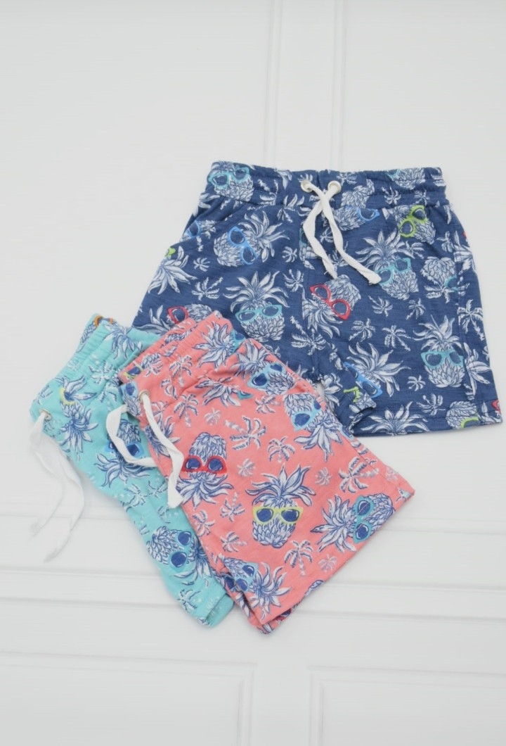 Short de Algodón Flame Piñas - Imagen 3