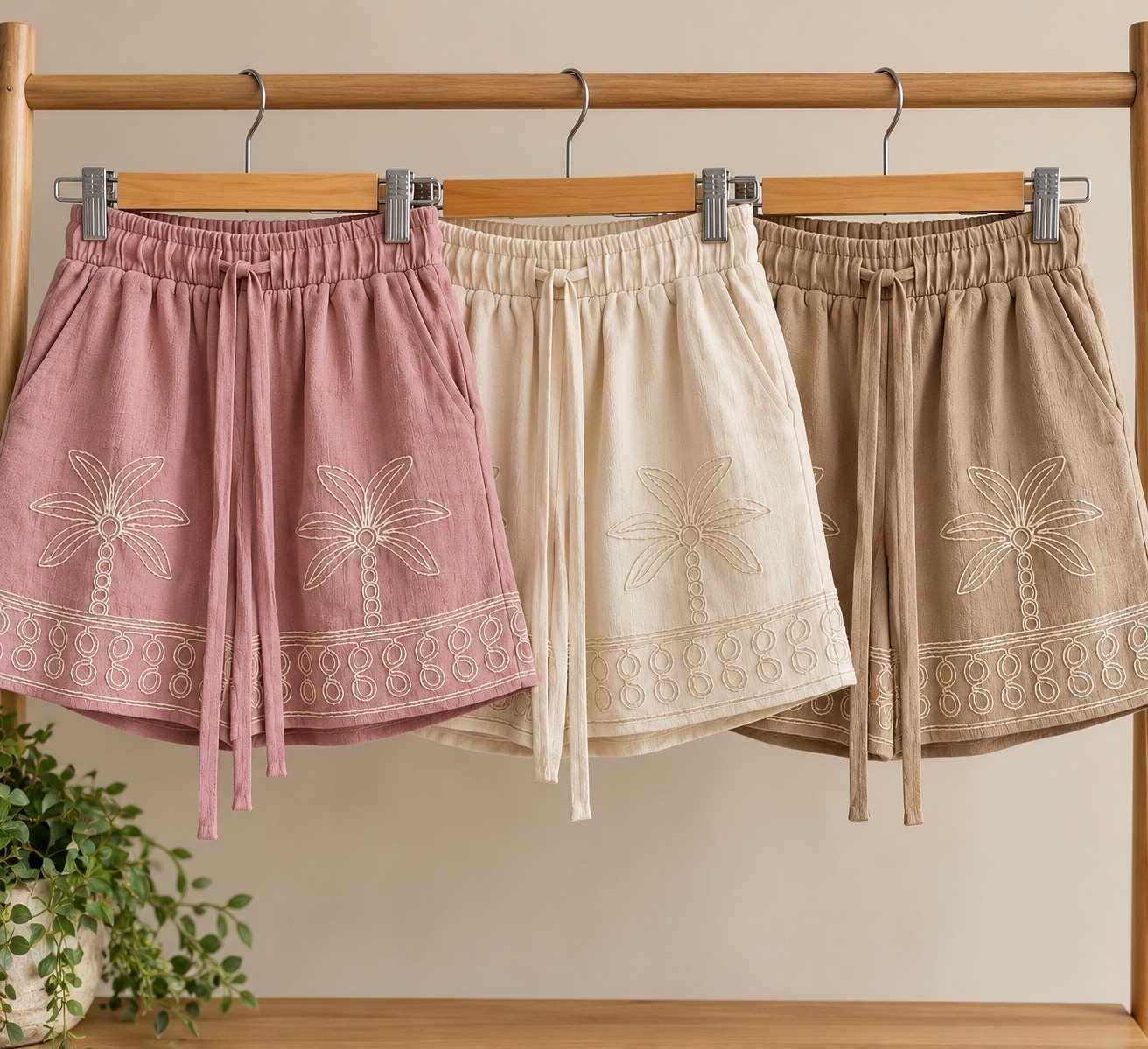 Short Lino Bordado - Imagen 2