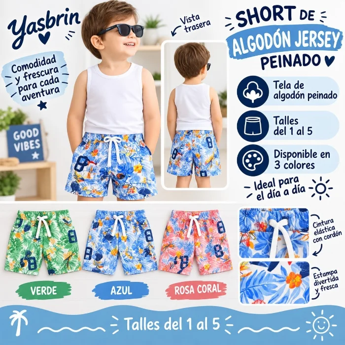 Short de Yersey Floreando
