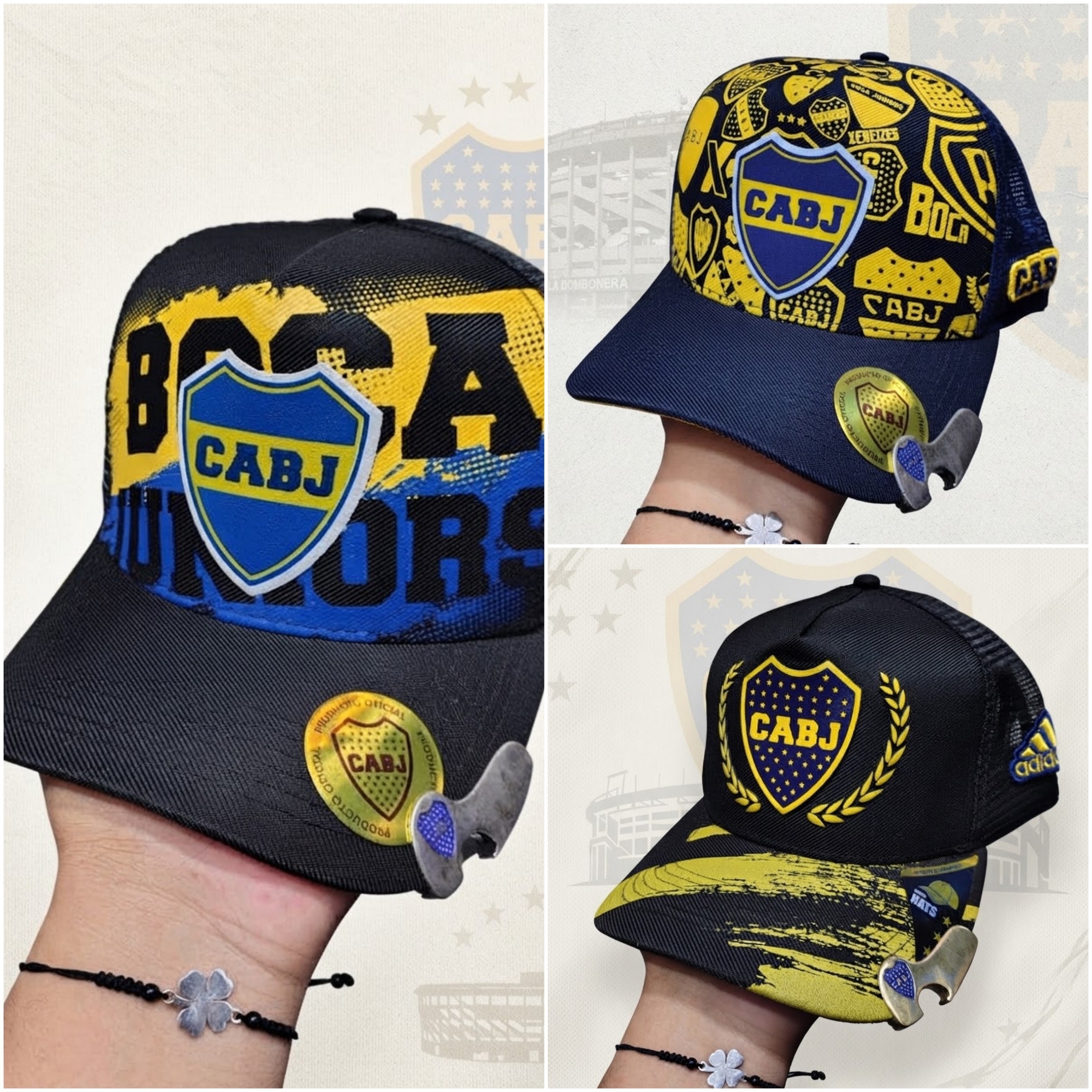 Gorras Boca con Destapador Trucker - Imagen 3