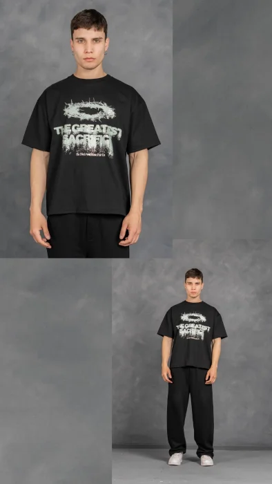 Remera Boxy Fit Sacrifice