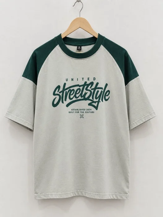 Remera "streetstyle" Combinada