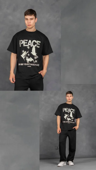 Remera Oversize Peace