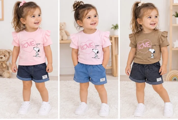 Conjunto Beba:snoopi