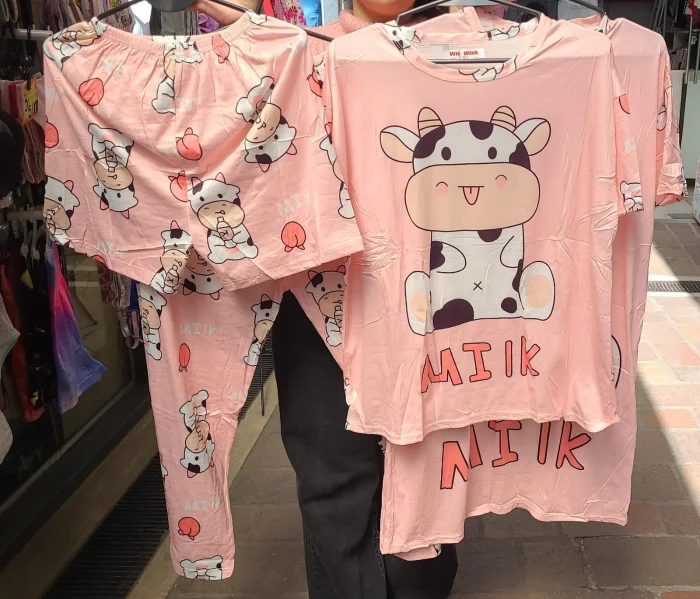 Pijama 4 Piezas Estampado