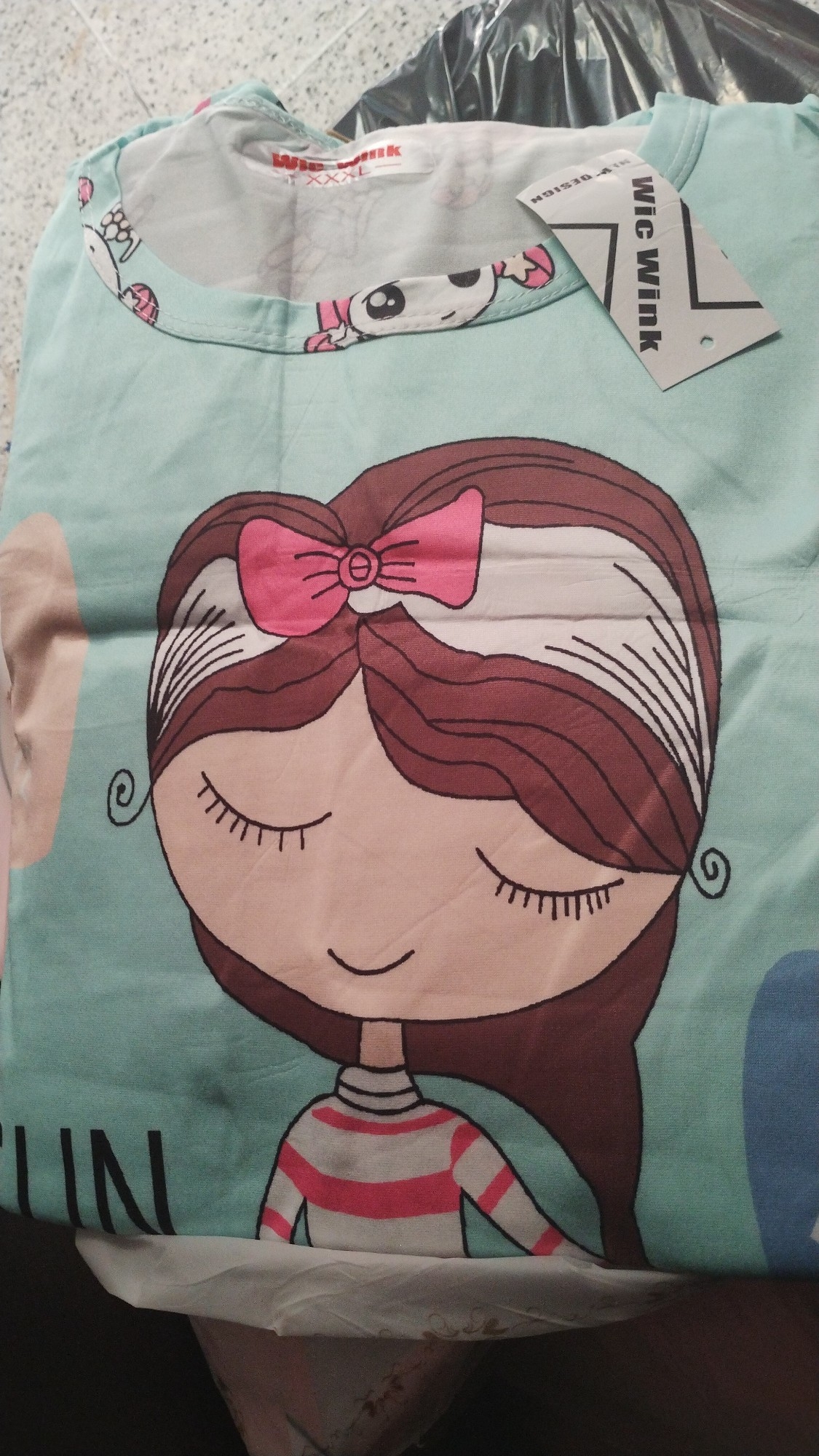 Pijama 4 Piezas Estampado - Imagen 2