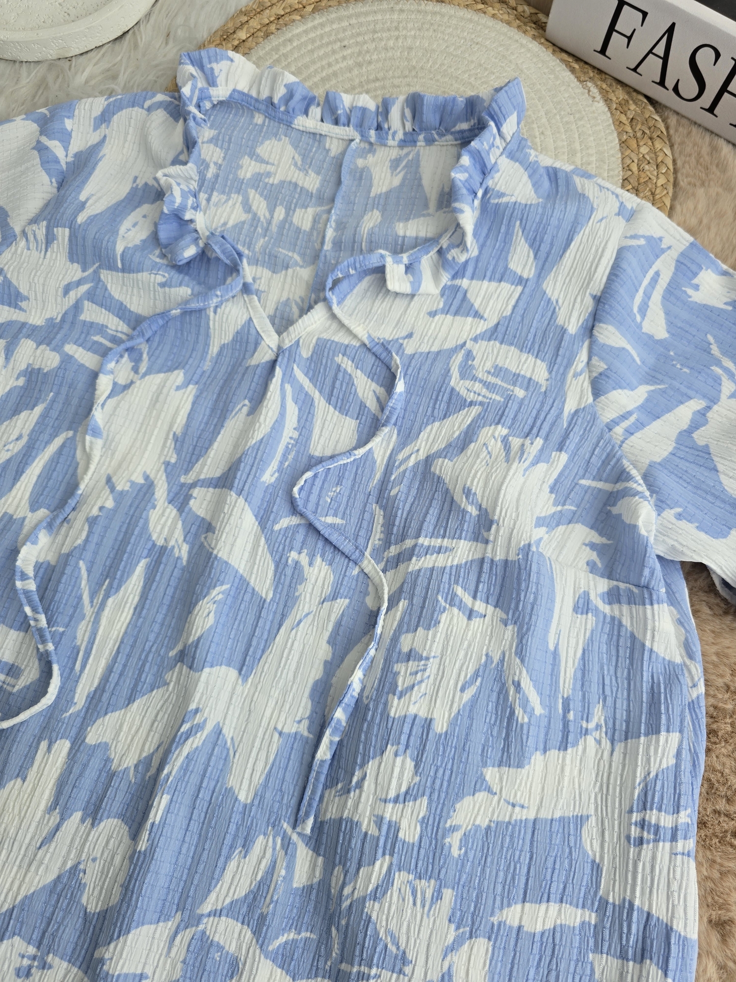 Blusa Estampada Lino - Imagen 3