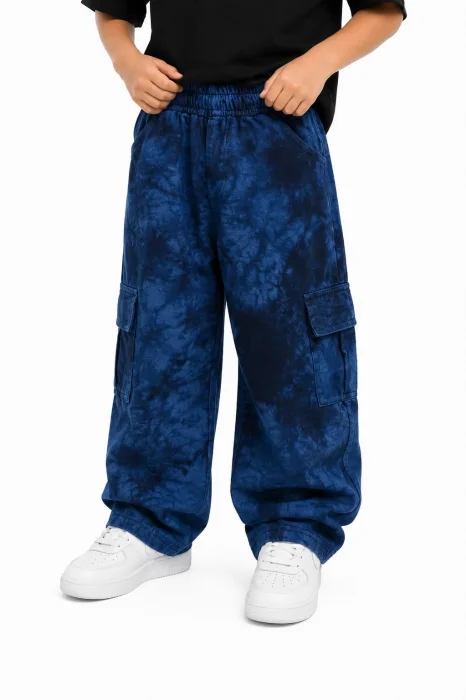 Pantalon Rustico Cargo con Elastico