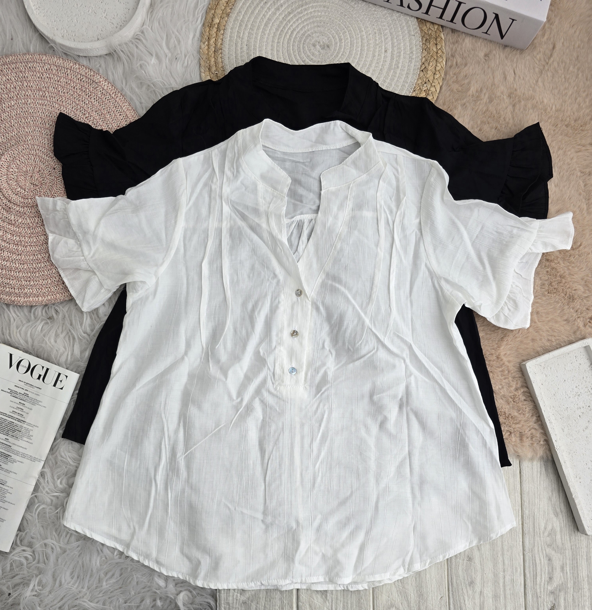 Blusa Lino Liso - Imagen 5