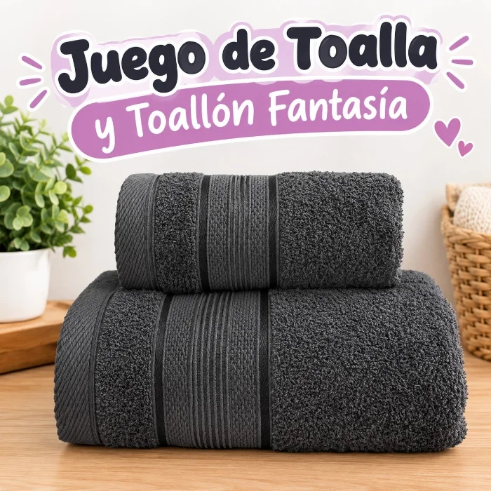 Juego Toalla Fantasia