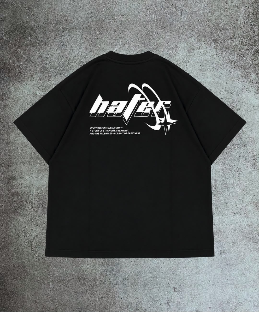 Remera Boxy Fit Hater - Imagen 4