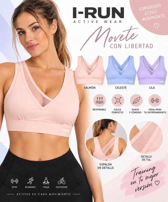 Corpiño Depportivo Tul