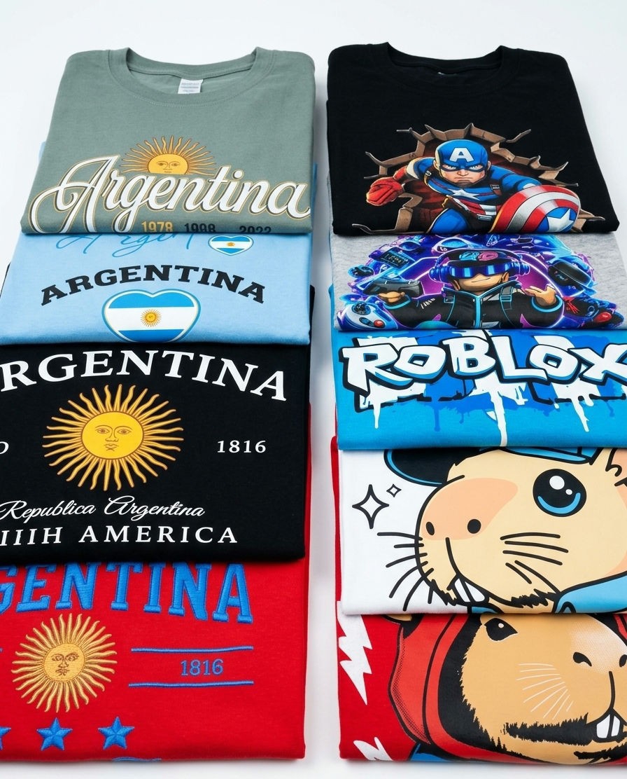 Remeras Estampados Niños - Imagen 3