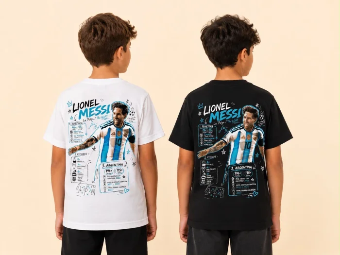 Remera Oversize Messi