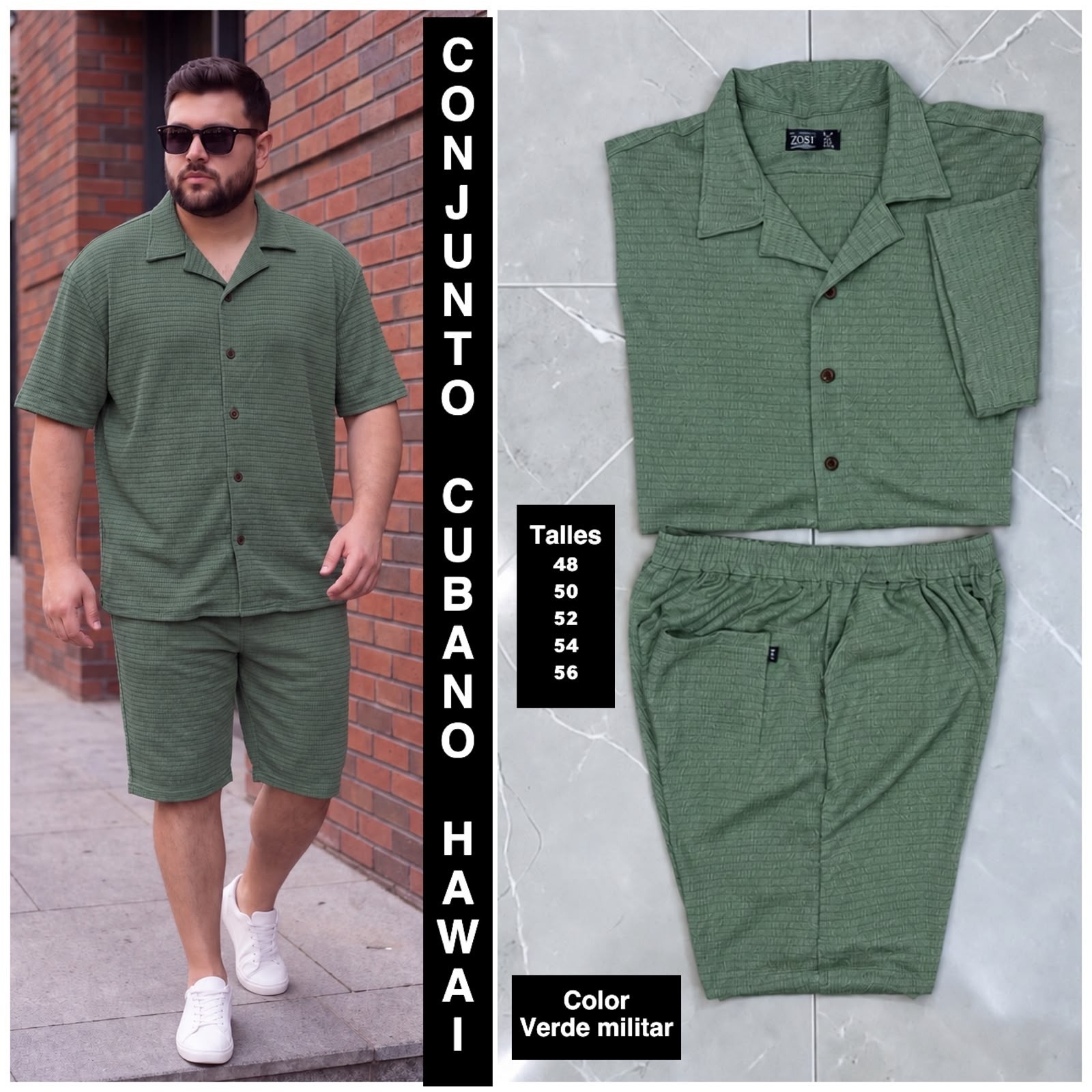 Conjunto Hawai Brusela Talles Especiales - Imagen 5