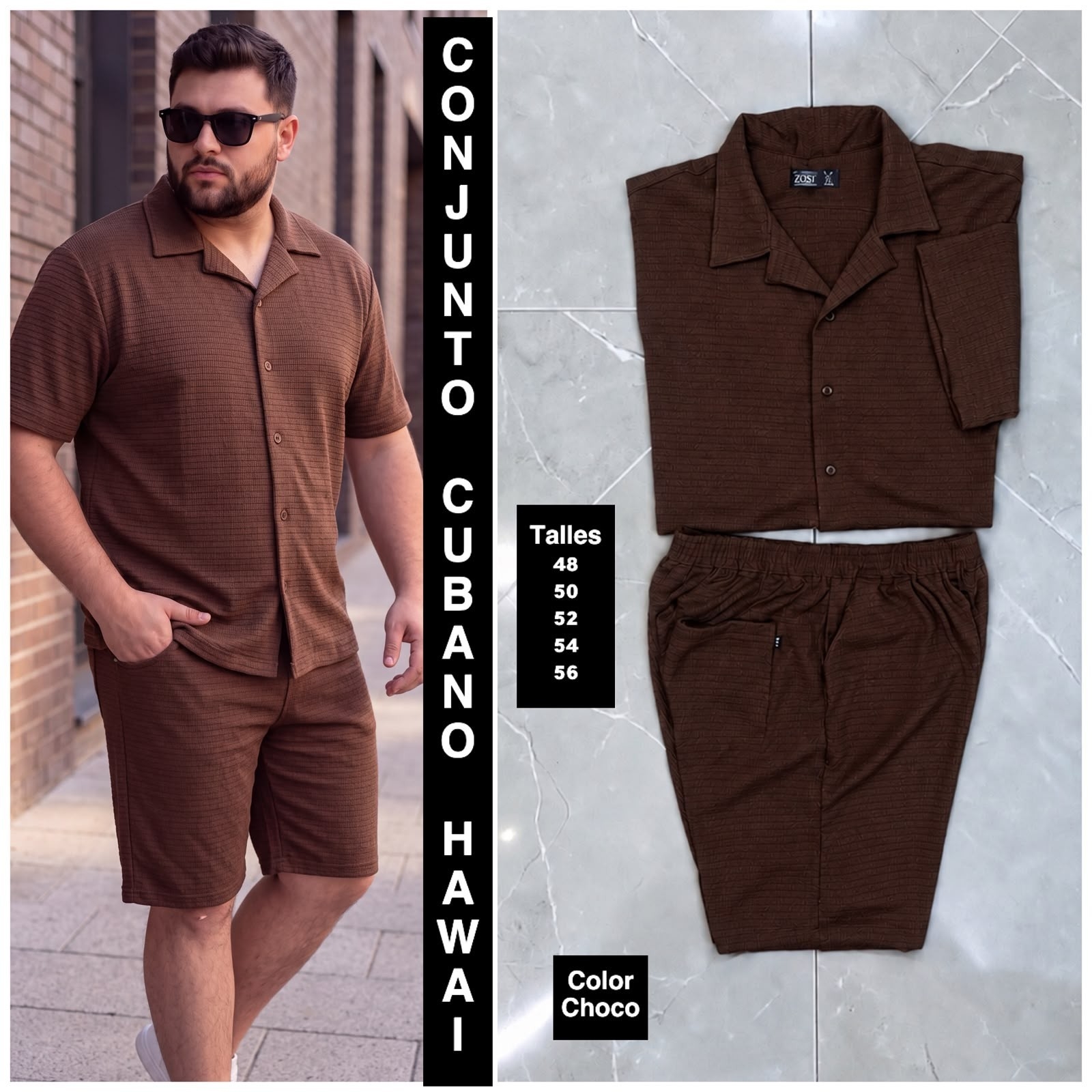 Conjunto Hawai Brusela Talles Especiales - Imagen 6