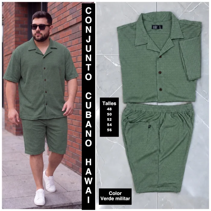 Conjunto Hawai Brusela Talles Especiales