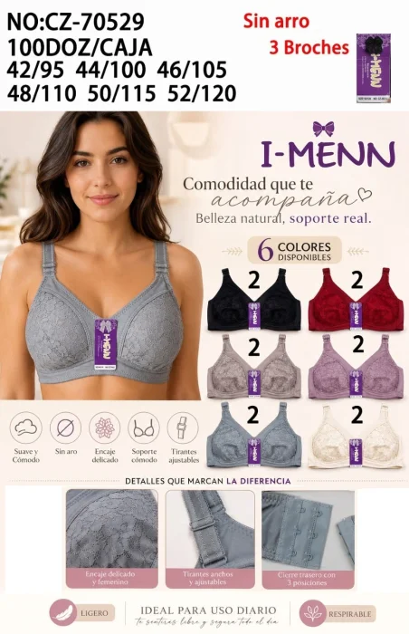 Corpiño sin Aro