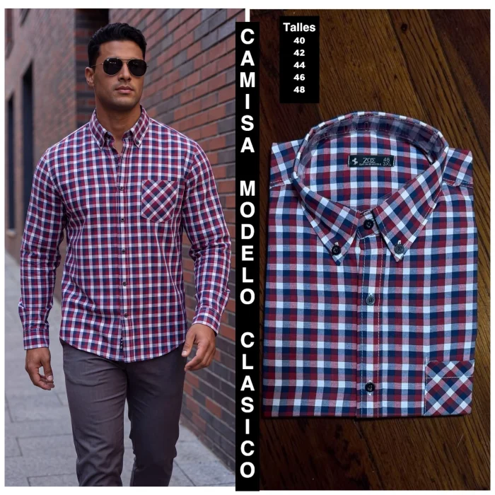 Camisa Modelo Clasico