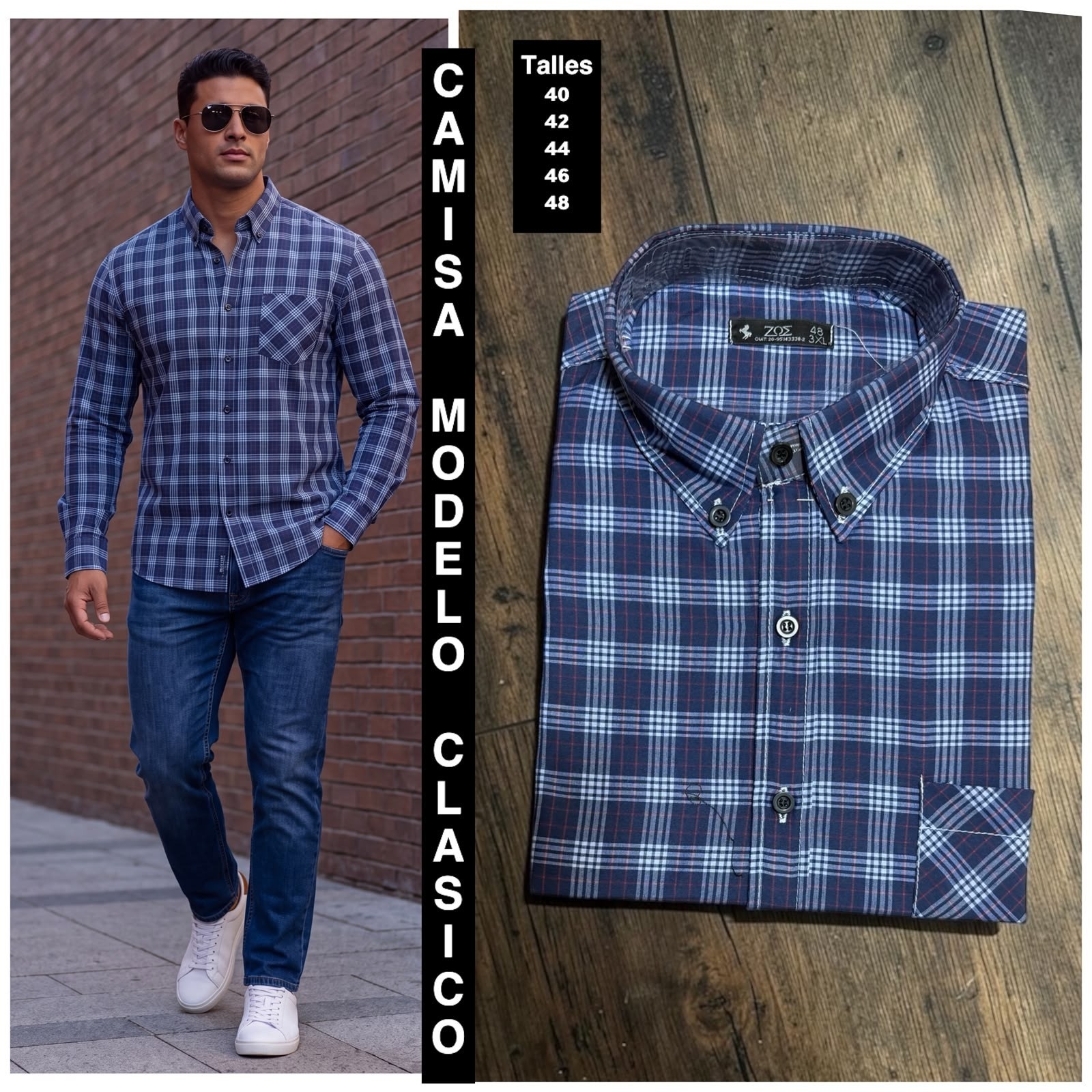 Camisa Modelo Clasico - Imagen 3
