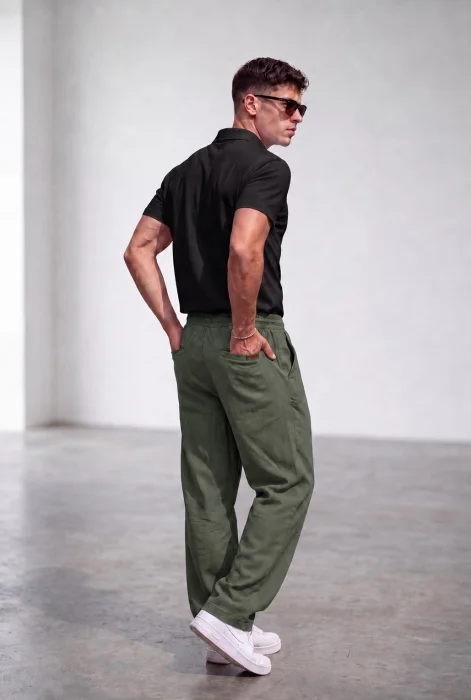 Pantalon Lino Sastrero Rayon