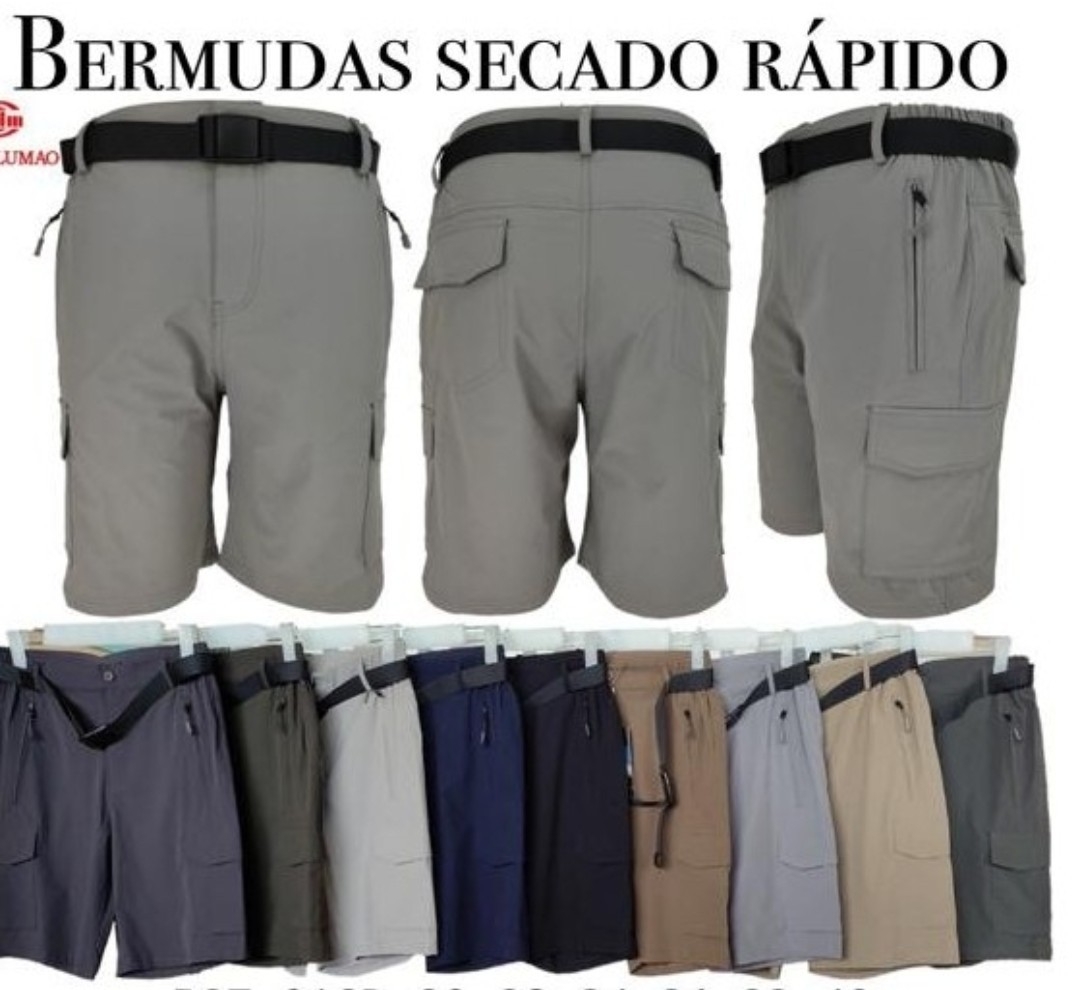 Bermudas Secado Rápido Talles Especiales - Imagen 2