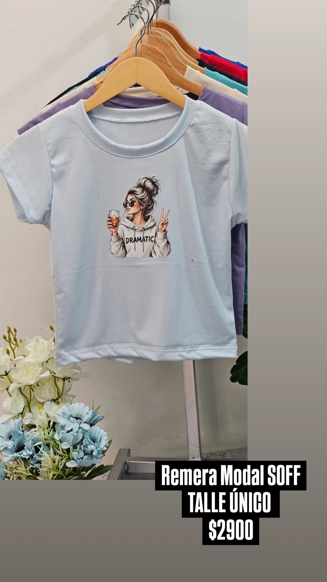 Remera Modal Soff Dama - Imagen 3