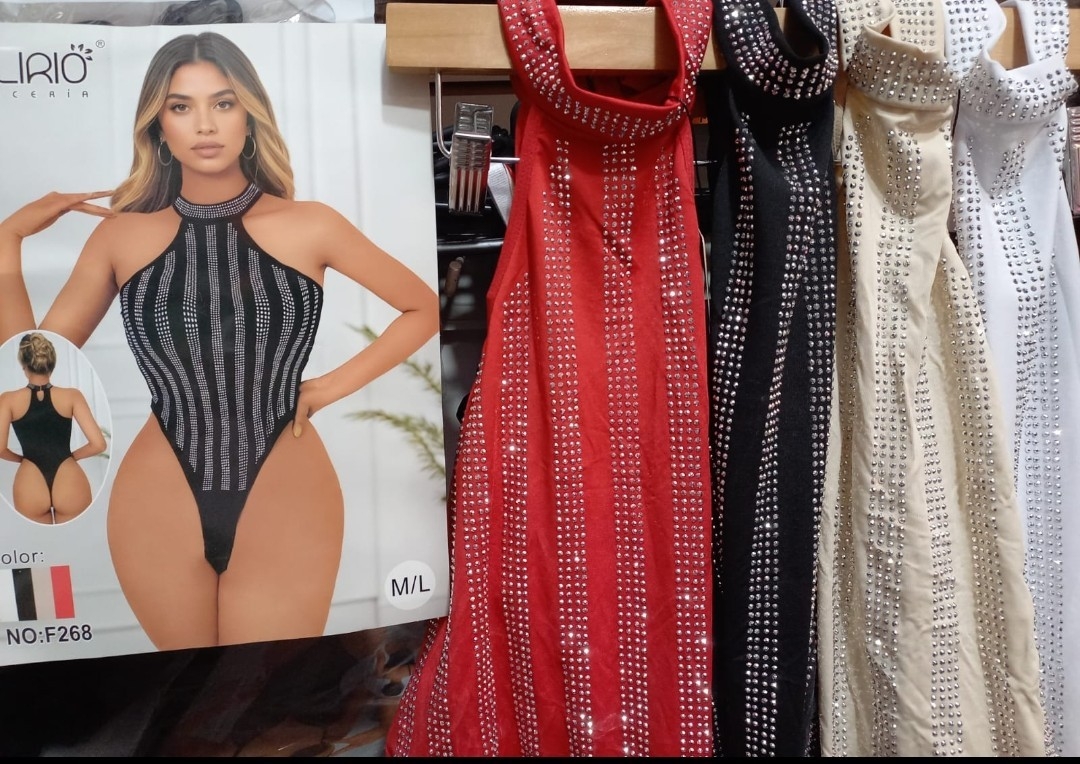Body con Brillo _ D'lirio Cuello Redondo - Imagen 2