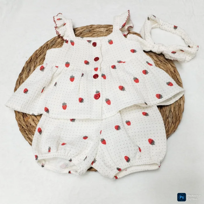 Conjunto Frufrú Baby Cotton