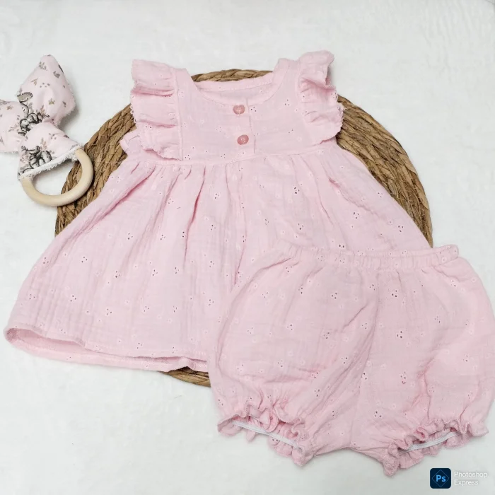 Vestido Baby Cotton Broderie