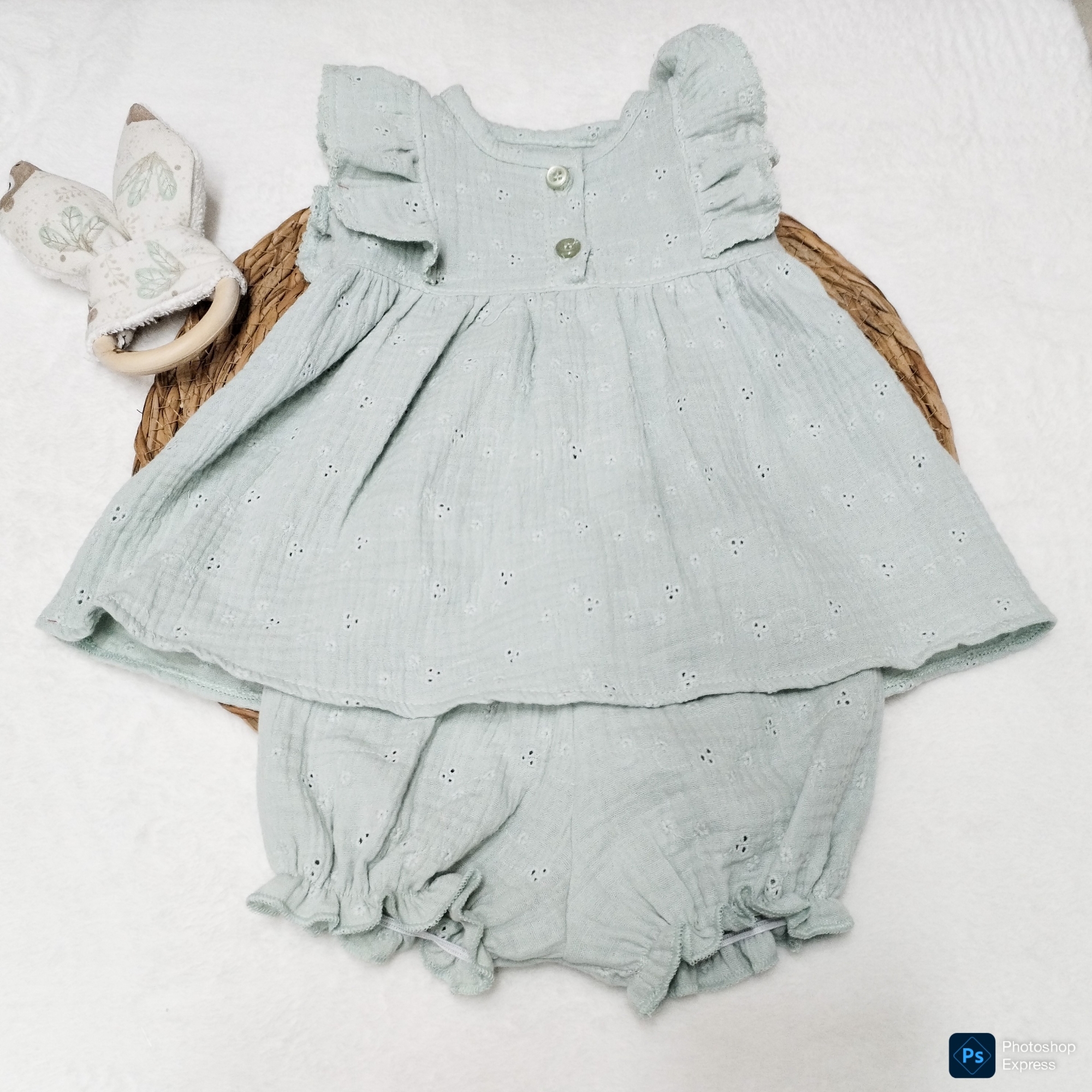 Vestido Baby Cotton Broderie - Imagen 2