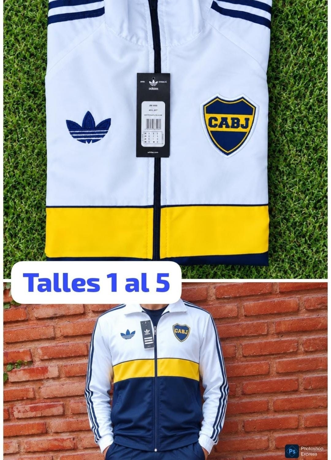 Conjuntos Rompeviento Boca y River - Imagen 2