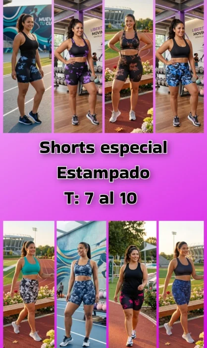 Shorts Estampado Especial