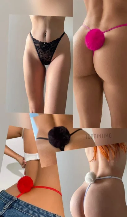 Hilo Encaje Pompom Conejita