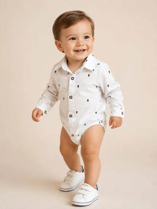 Camisa Body Manga Larga Color