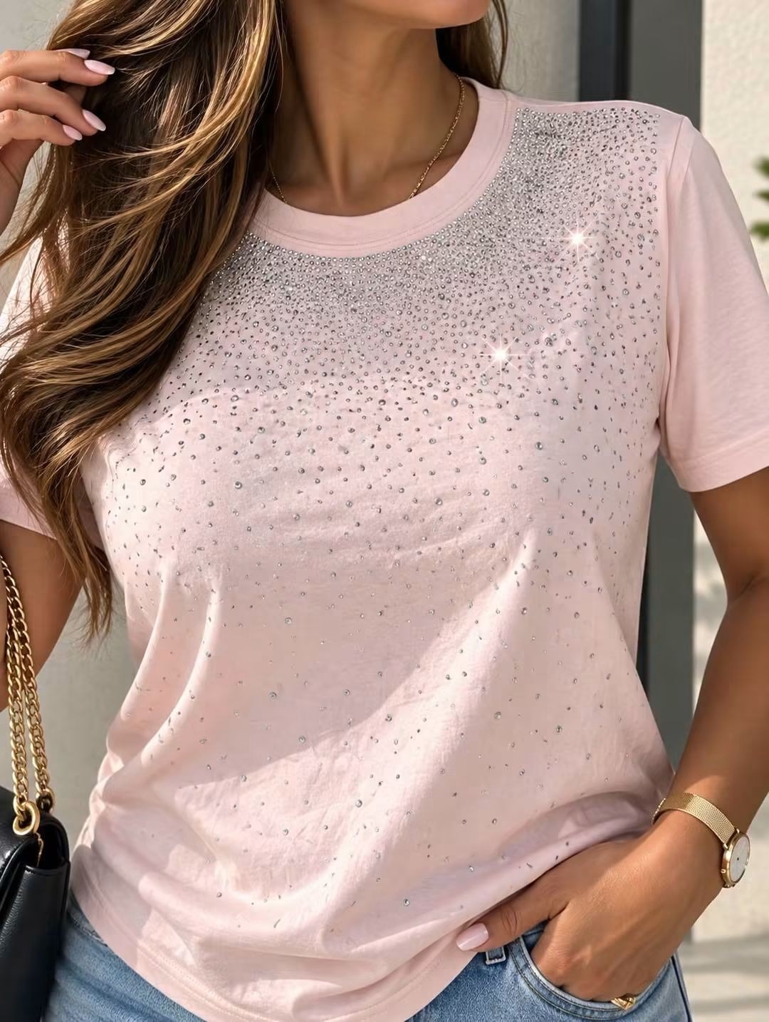 Remera Dama de Algodón Premiun - Imagen 3