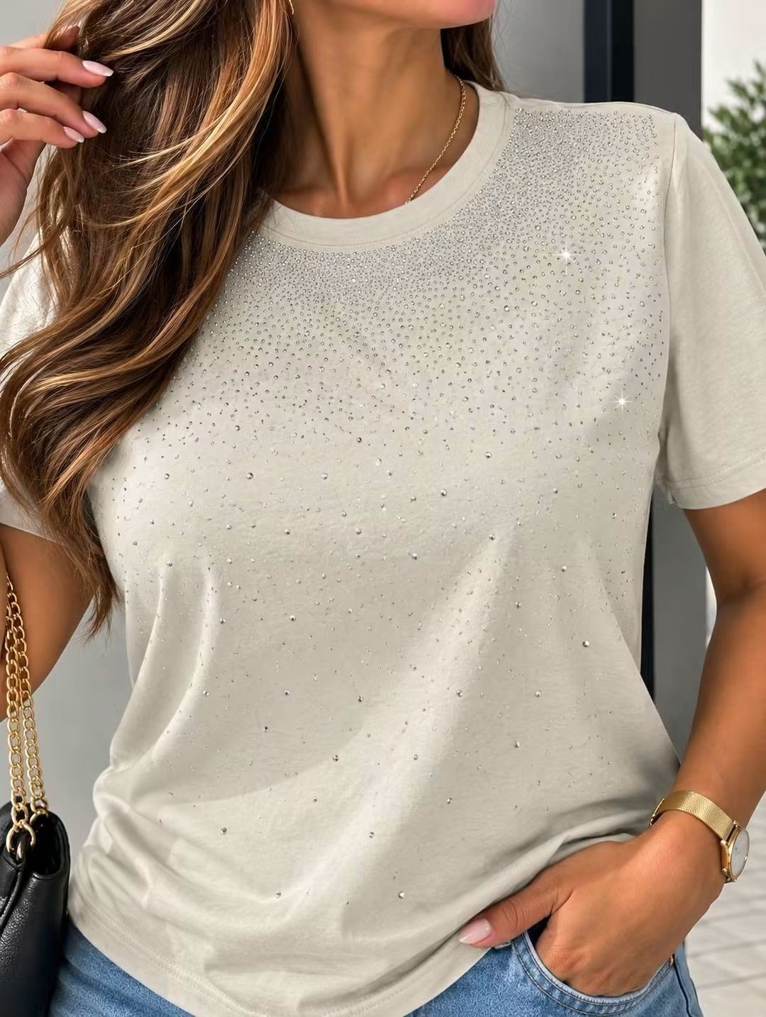 Remera Dama de Algodón Premiun - Imagen 4