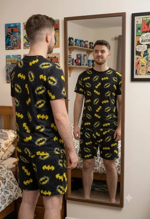 Conjunto Pijama Corto Hombre