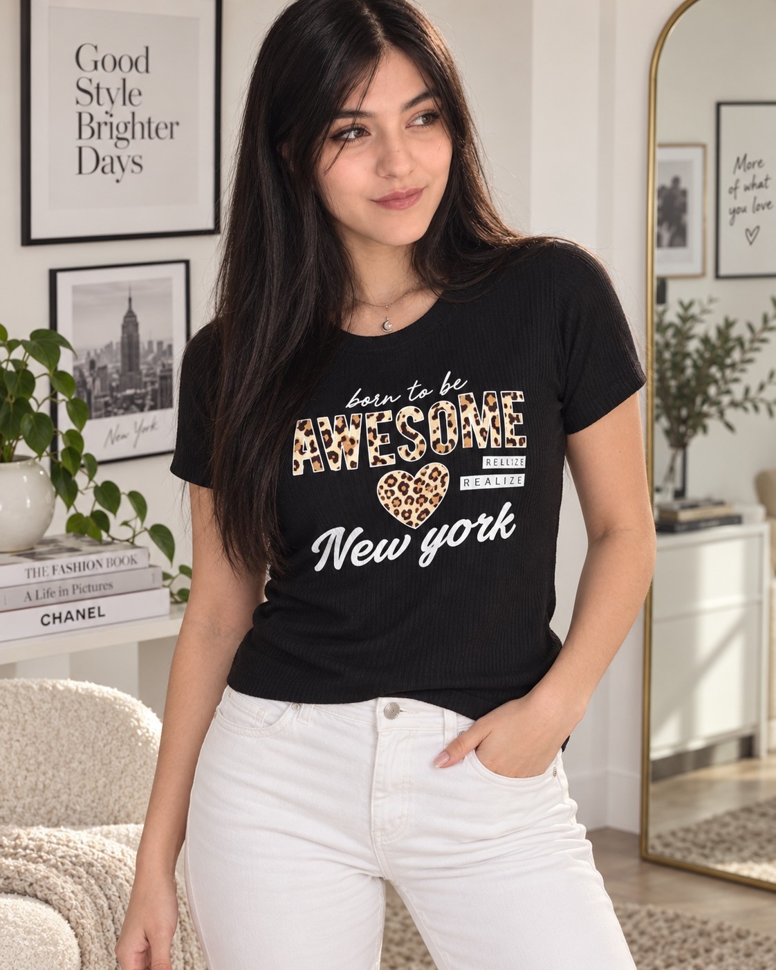 Remera Estampada Talle Unico - Imagen 8