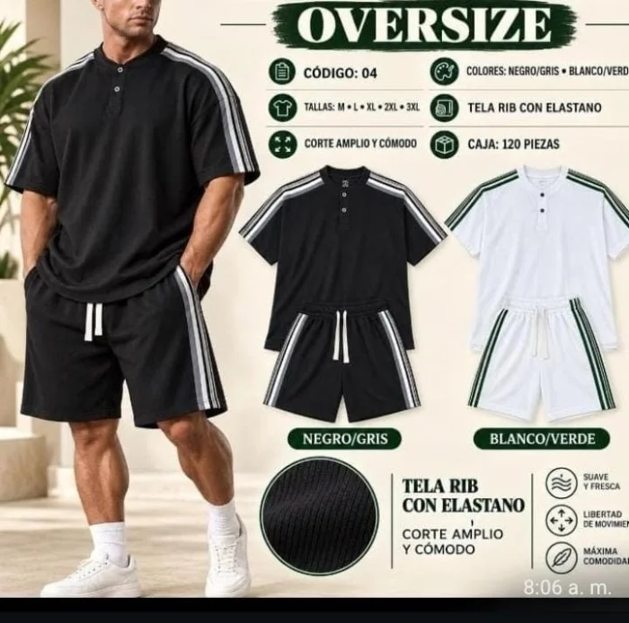 Conjunto de Hombre Overzice