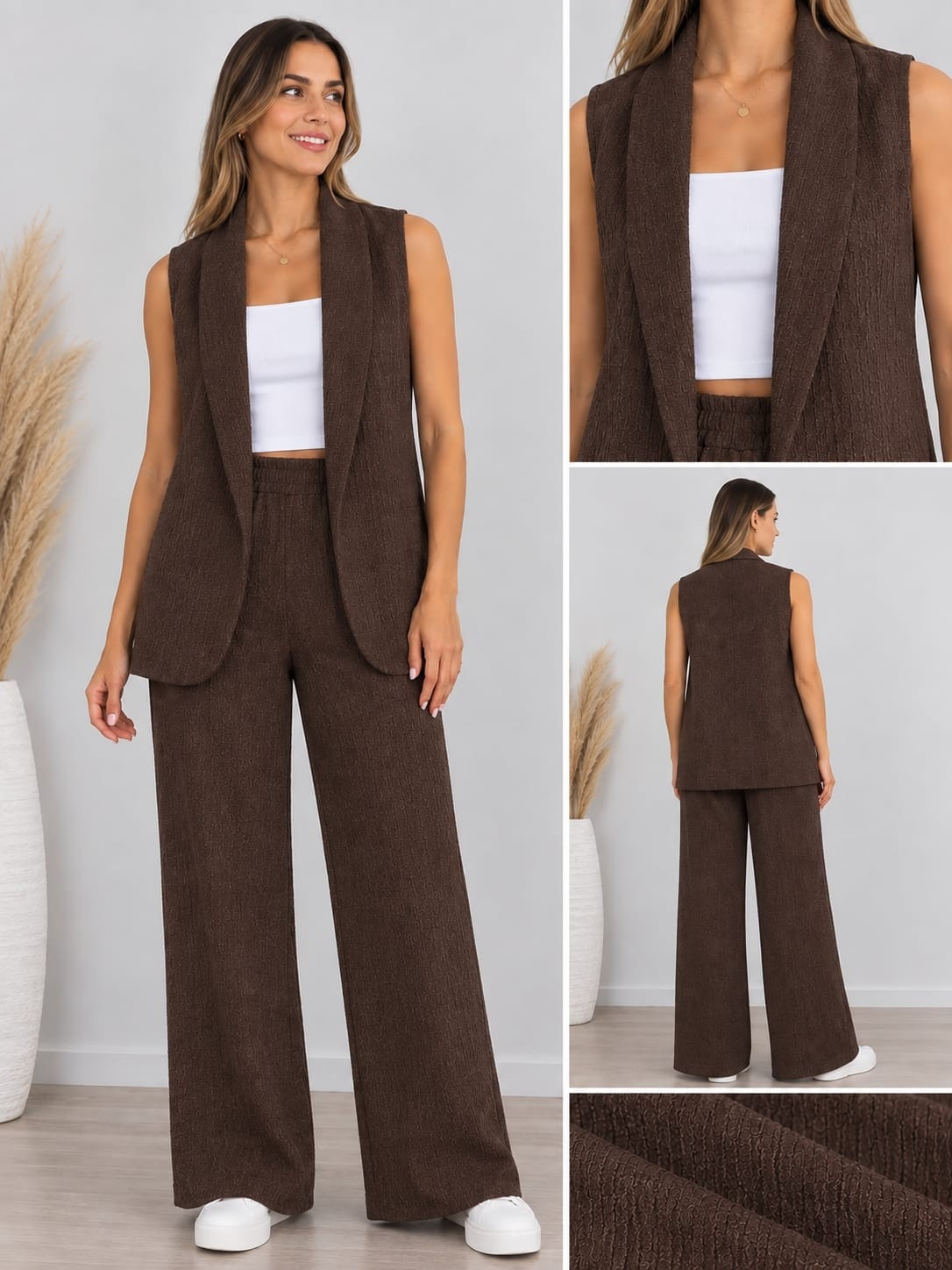 Conjunto Chaleco Hawai - Imagen 5