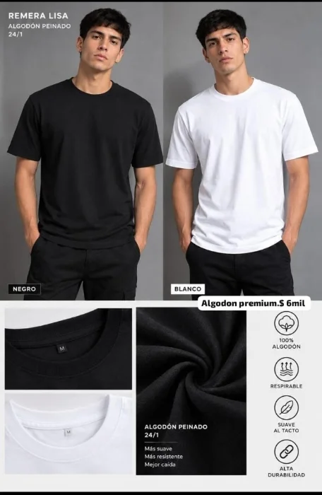 Remera Liso
