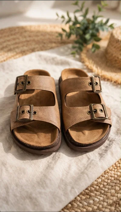Sandalias Birk Eco Cuero Denu