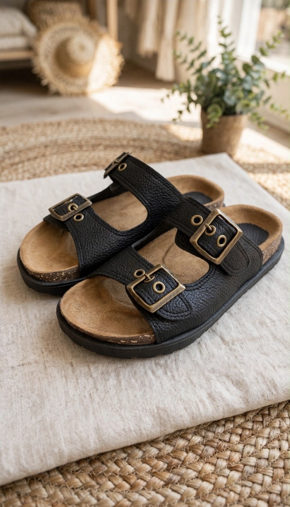 Sandalias Birk Eco Cuero Denu - Imagen 3