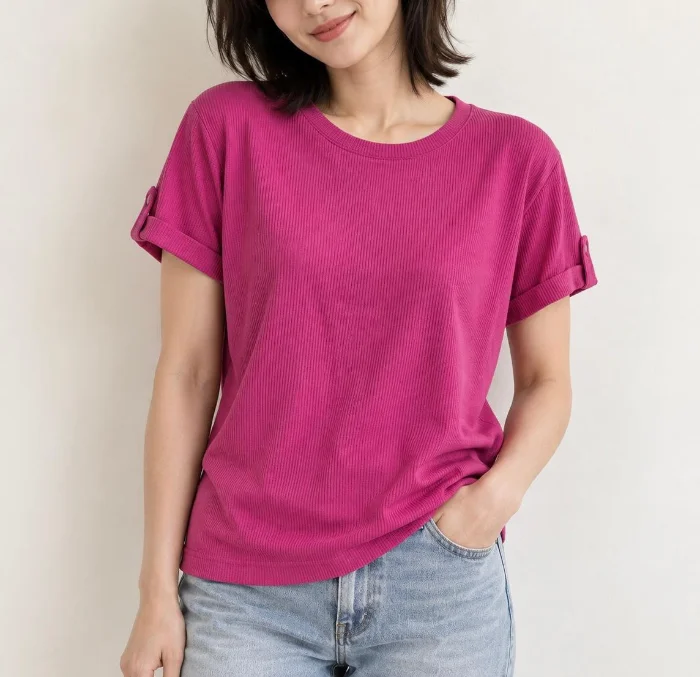 Remera Waffle