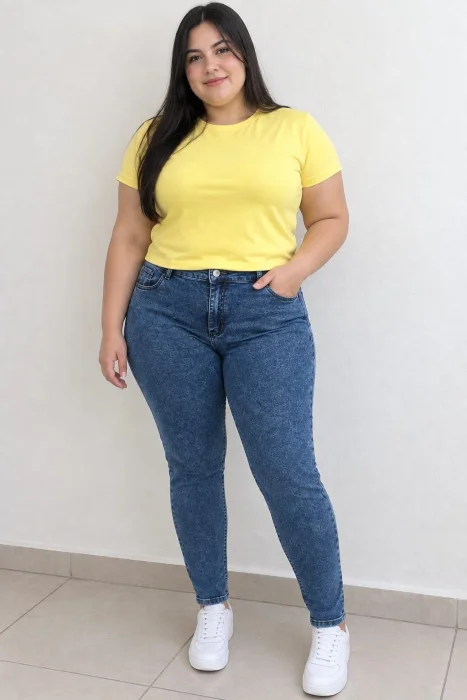 Chupín Especial Elastizado Tiro Alto con Bolsillos Adelante
